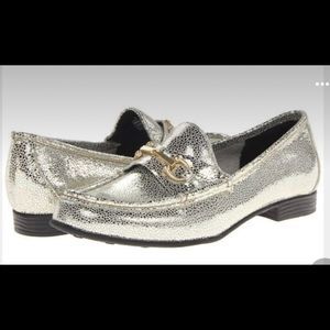 Born Ardsley gold loafer